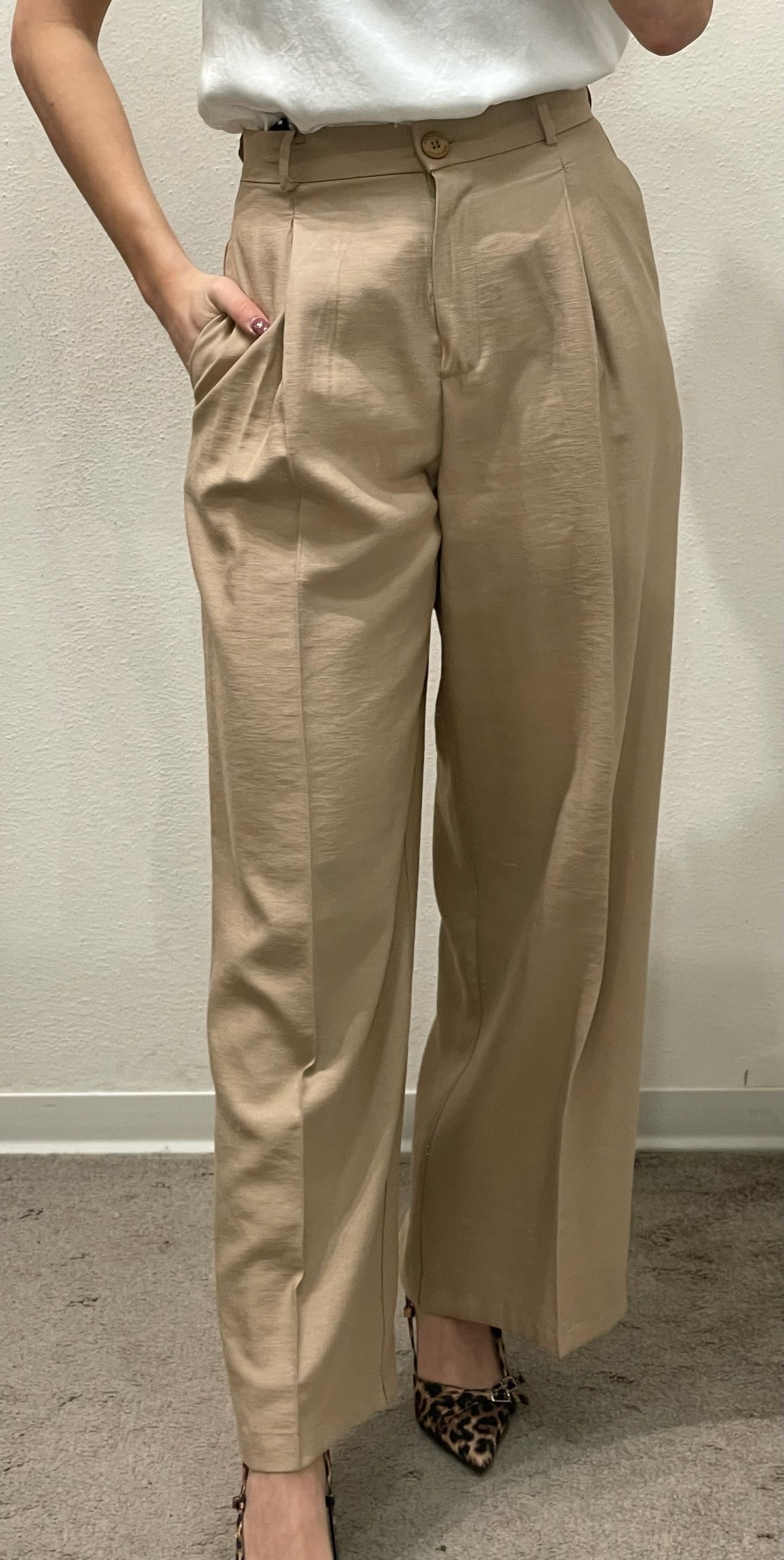 PANTALONE PALAZZO COMPLETO