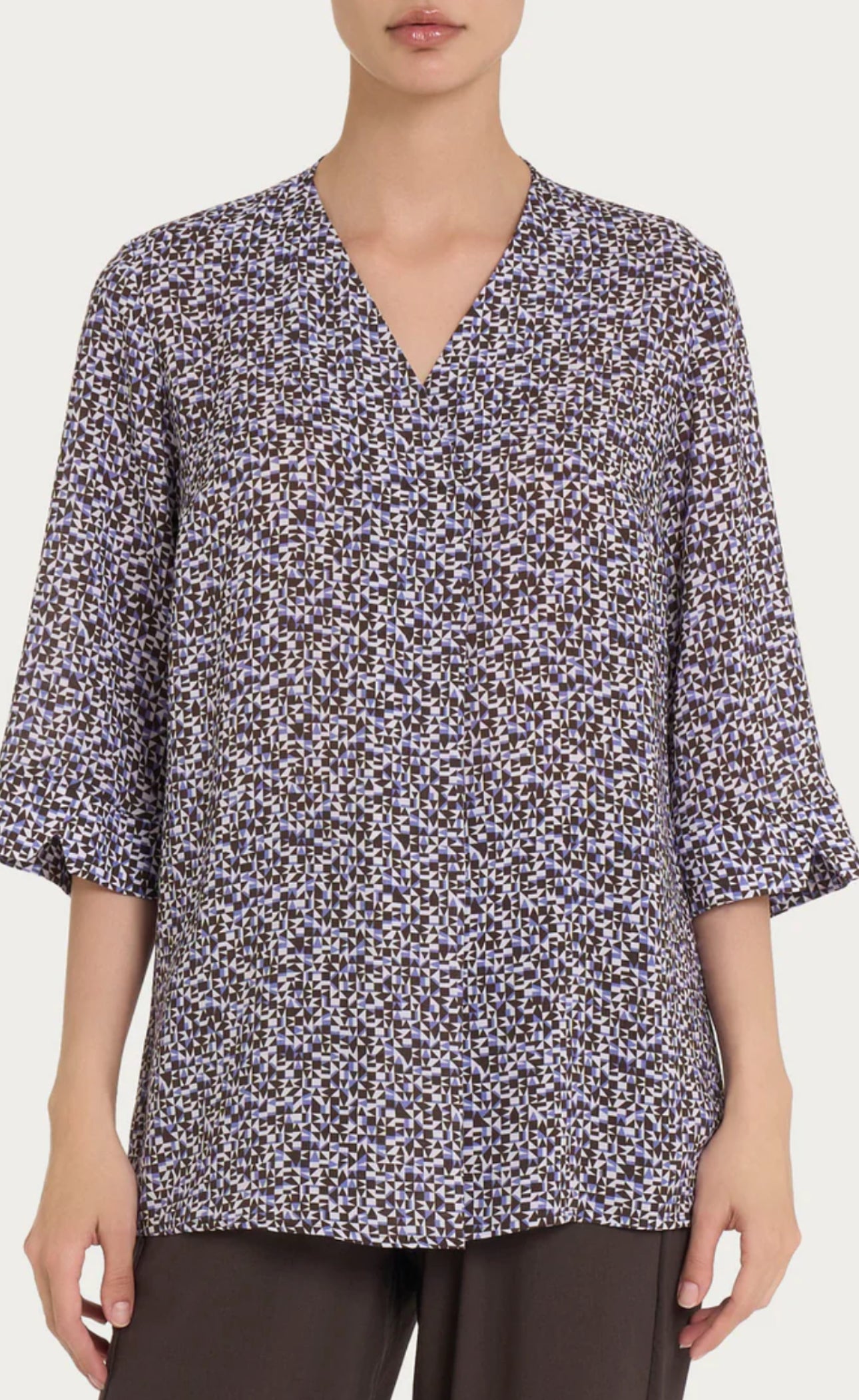 BLUSA ECOSETA MANICA 3/4 FANTASIA