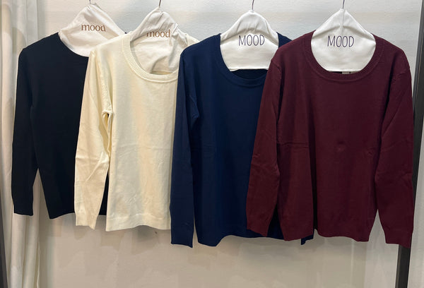 MAGLIA GIROCOLLO BASICA