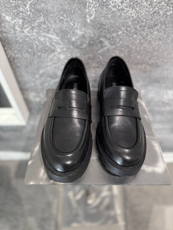 MOCASSINO PELLE CON PARA CM. 25