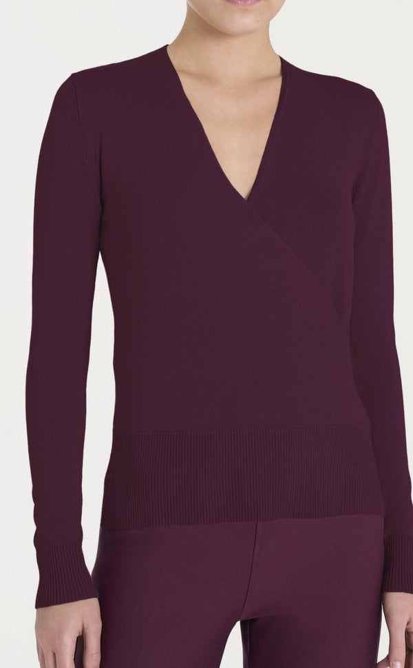 MAGLIA VISCOSA INCROCIO