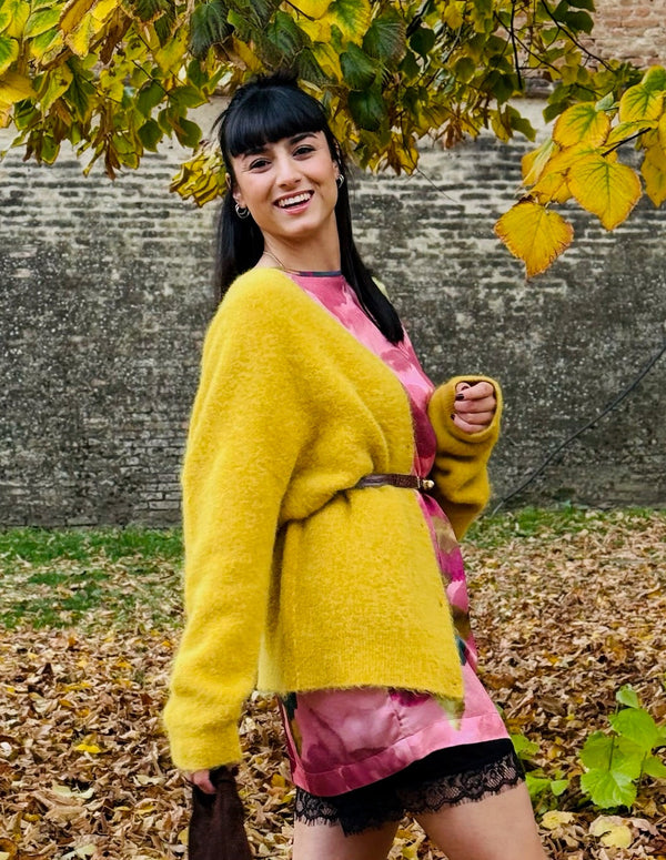 CARDIGAN MOHAIR OVER