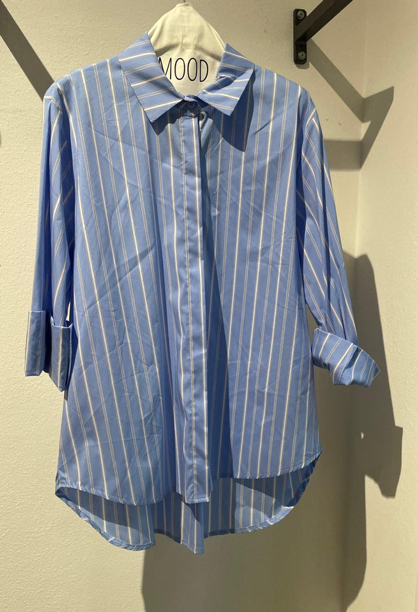 CAMICIA RIGATA COTONE