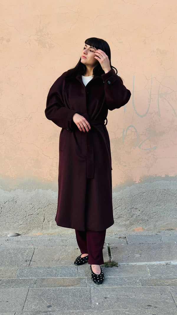 CAPPOTTO LUNGO CON CINTURA