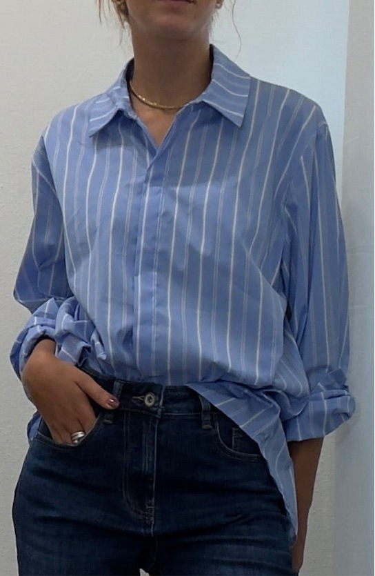 CAMICIA RIGATA COTONE