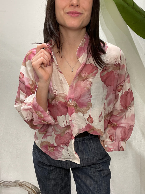 CAMICIA STAMPA FLOREALE