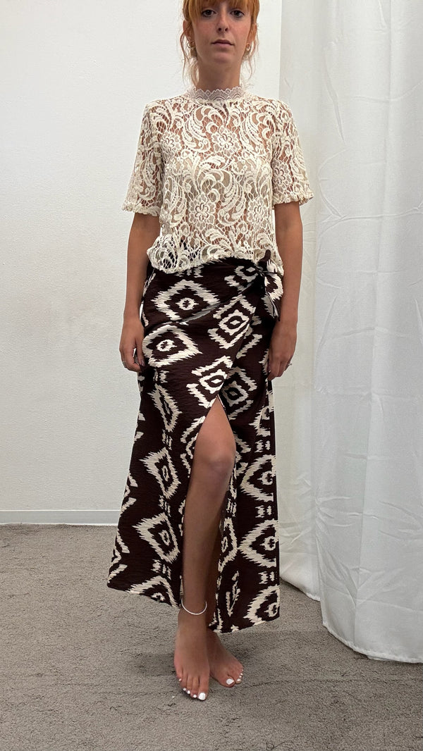 GONNA PORTAFOGLIO A FANTASIA IN VISCOSA