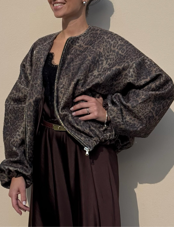 BOMBER MACULATO PANNETTO