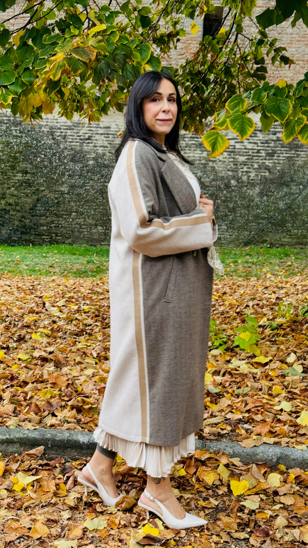 CAPPOTTO LUNGO CON BANDA