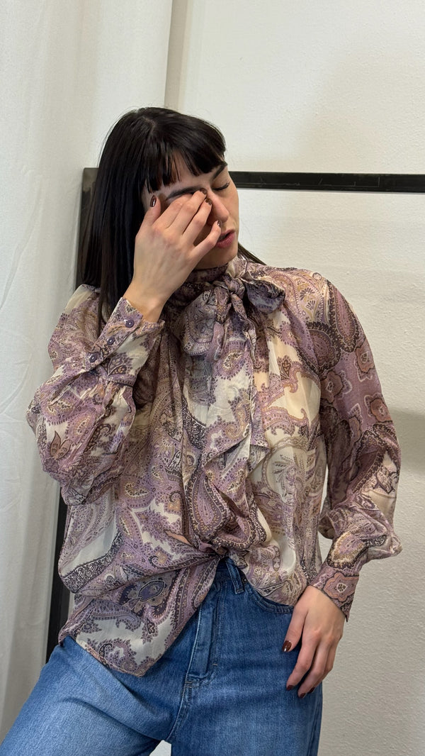 CAMICIA CON FIOCCO FANTASIA