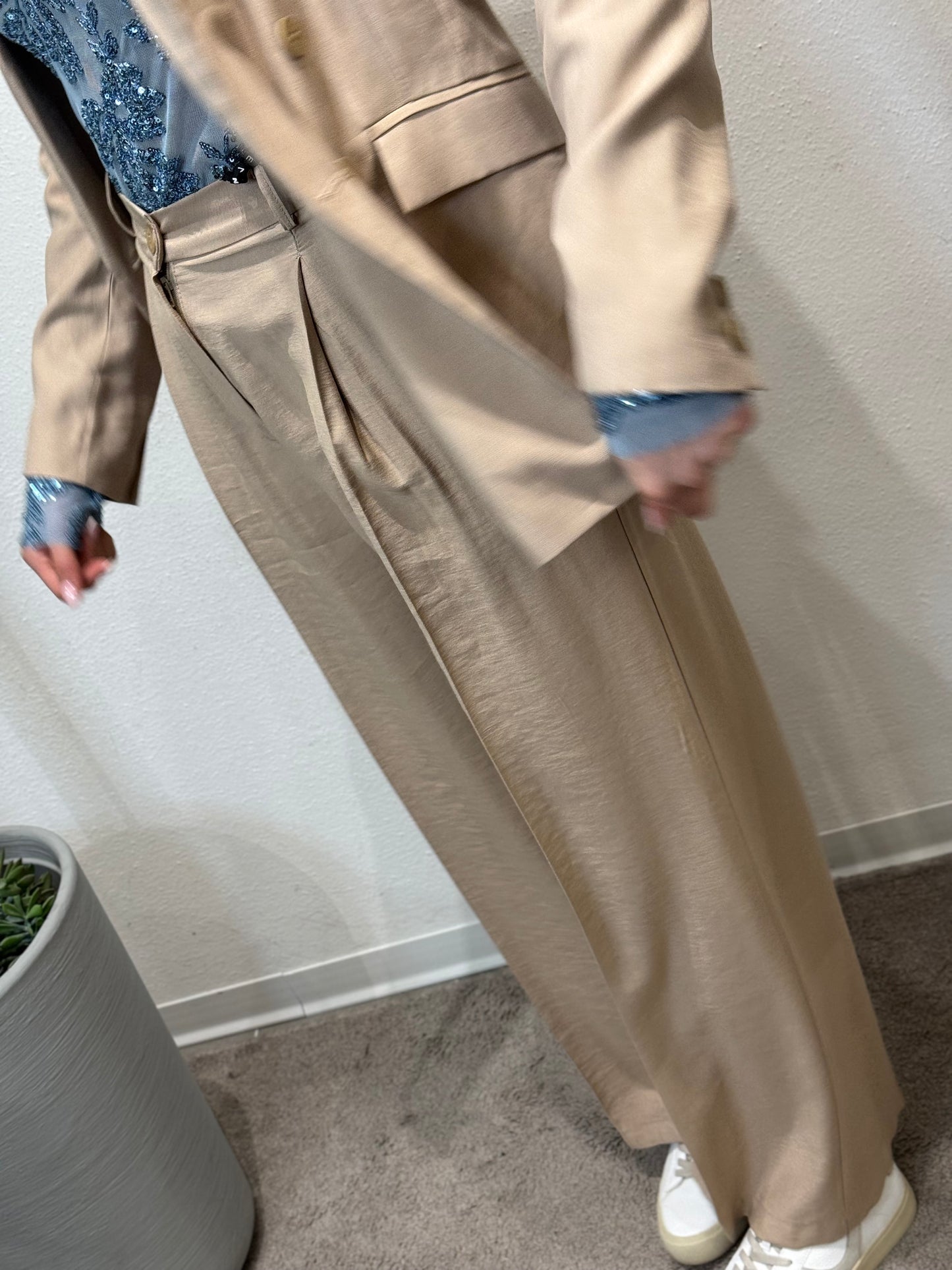 PANTALONE PALAZZO COMPLETO