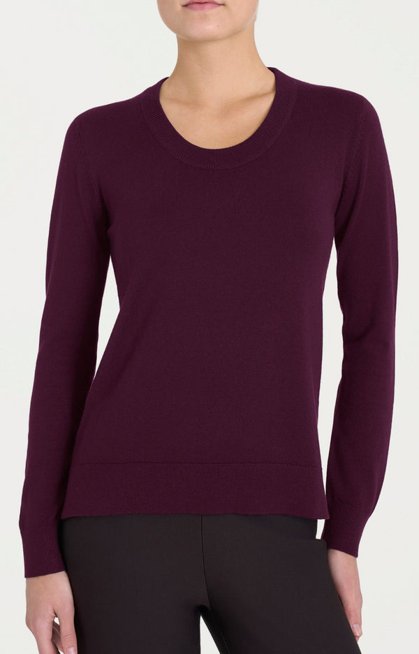 MAGLIA VISCOSA GIROCOLLO AMPIO