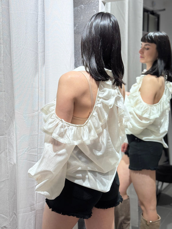 CAMICIA MUSSOLA SCOLLO SPALLA