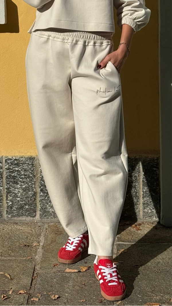 PANTALONE TUTA  CON LOGO