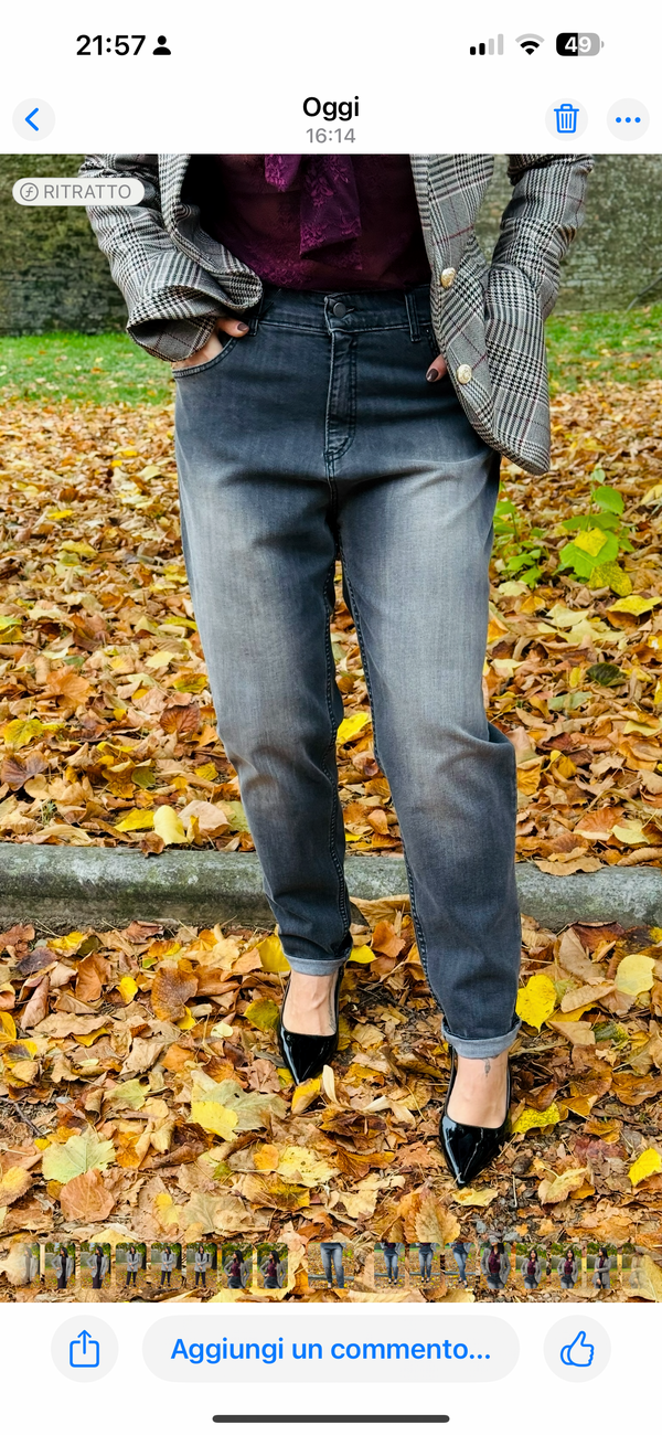 JEANS SKINNY ELASTICIZZATO