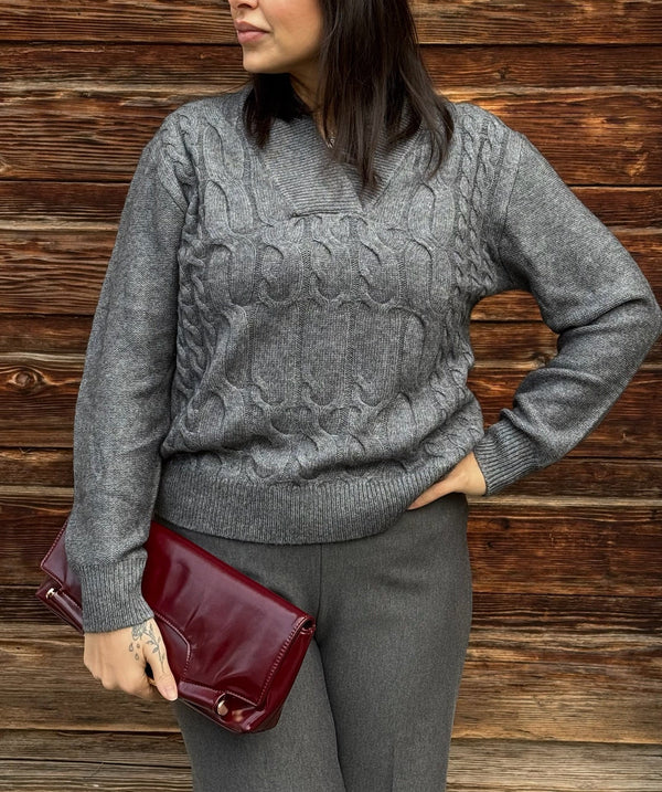 MAGLIA SCOLLO V EXTRA SOFT