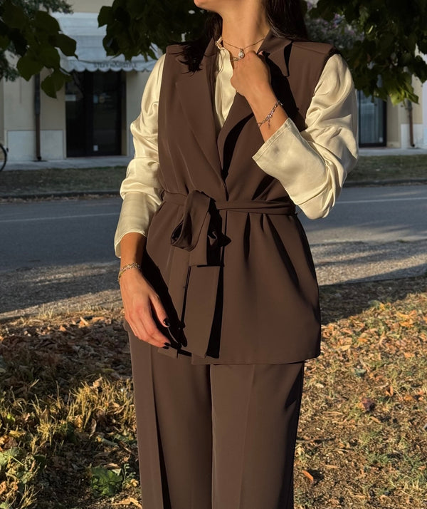 COMPLETO GILET + PANTALONE