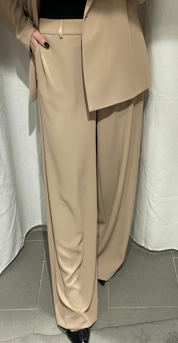 PANTALONE PALAZZO COMPLETO FLUIDO
