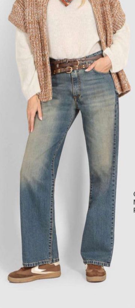 JEANS DRITTO LAVAGGIO THE-CABANA