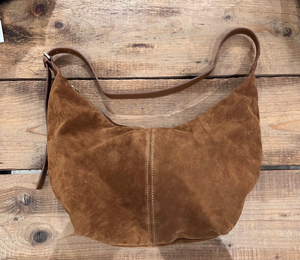 BORSA MARSUPIO MOD. GRANDE IN CAMOSCIO