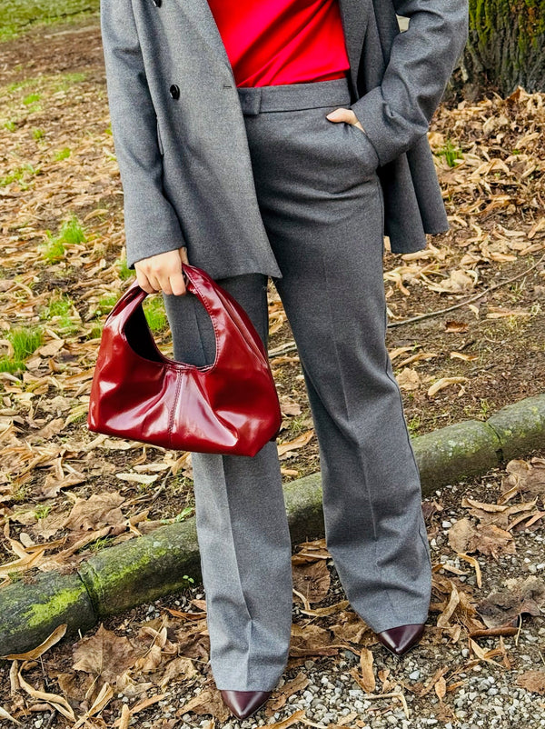 PANTALONE DRITTO FRESCO DI LANA