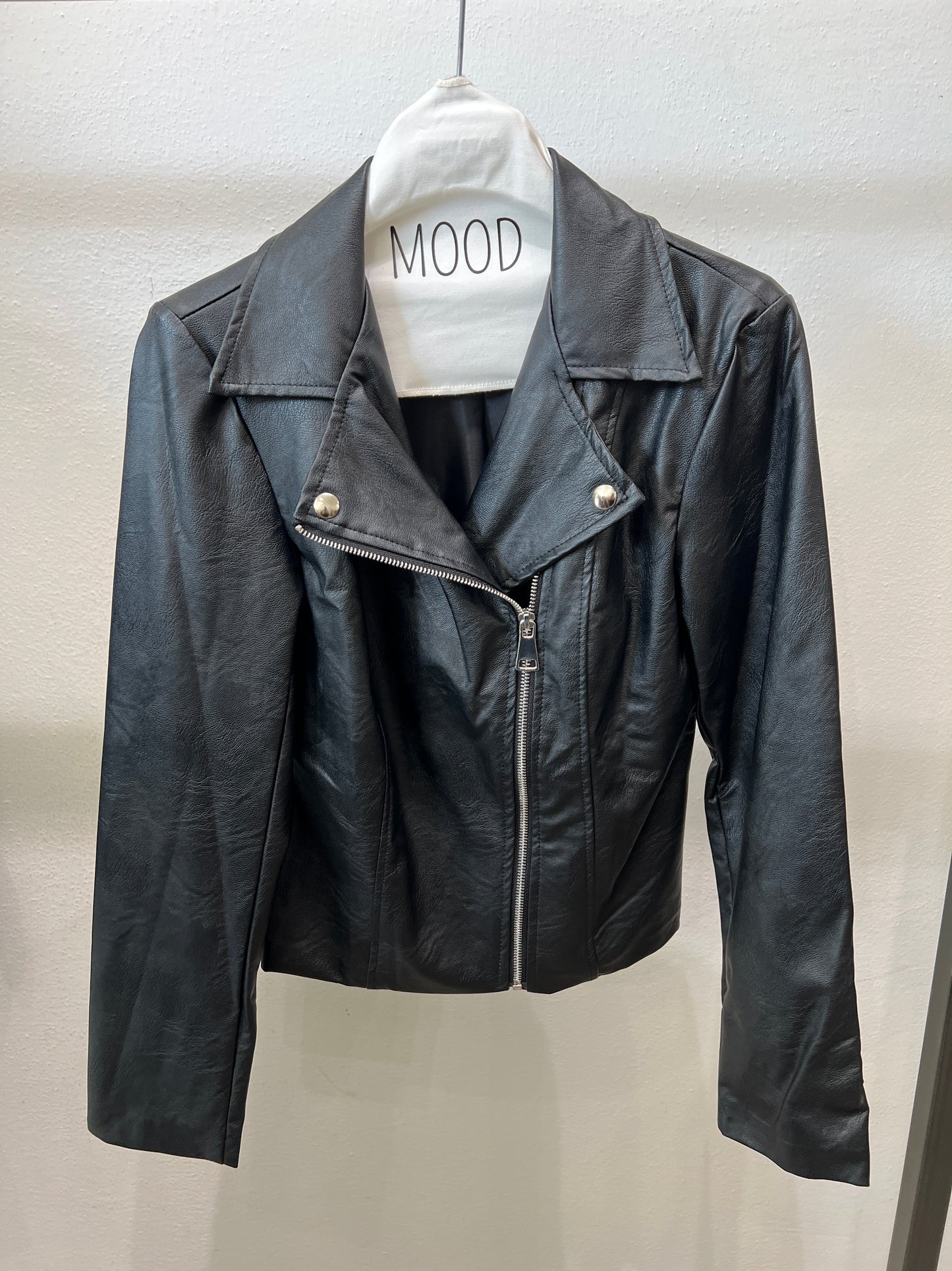 CHIODO IN ECOPELLLE CON ZIP