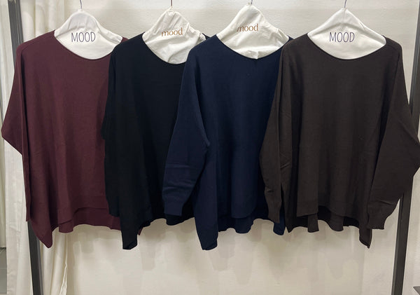 MAGLIA GIROCOLLO VISCOSA CUBETTO