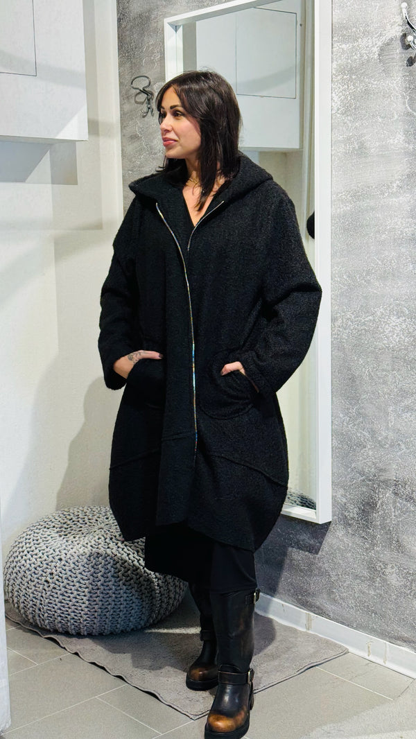 CAPPOTTO PARKA CON CAPPUCCIO