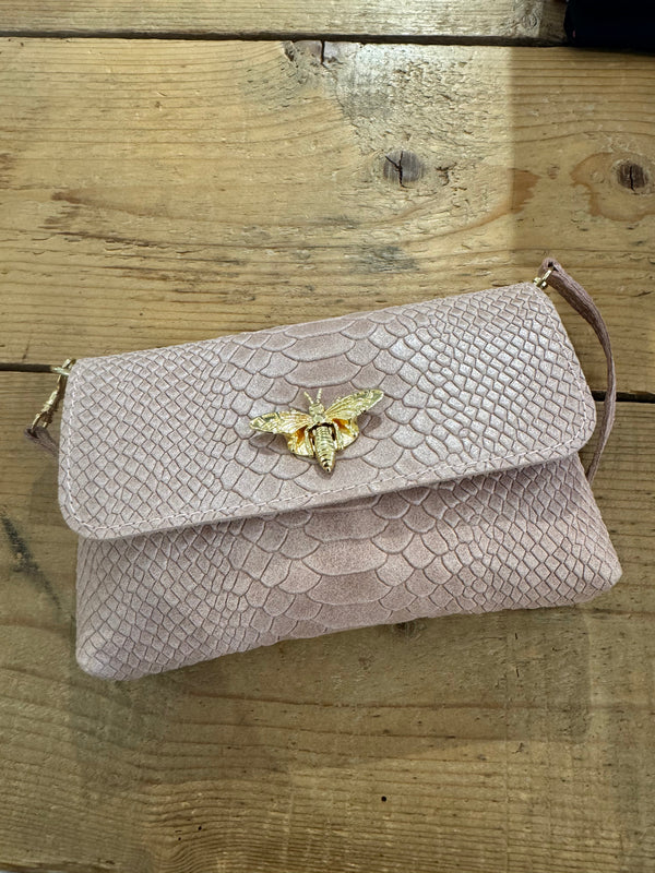 BORSA IN PELLE CHIUSURA APE