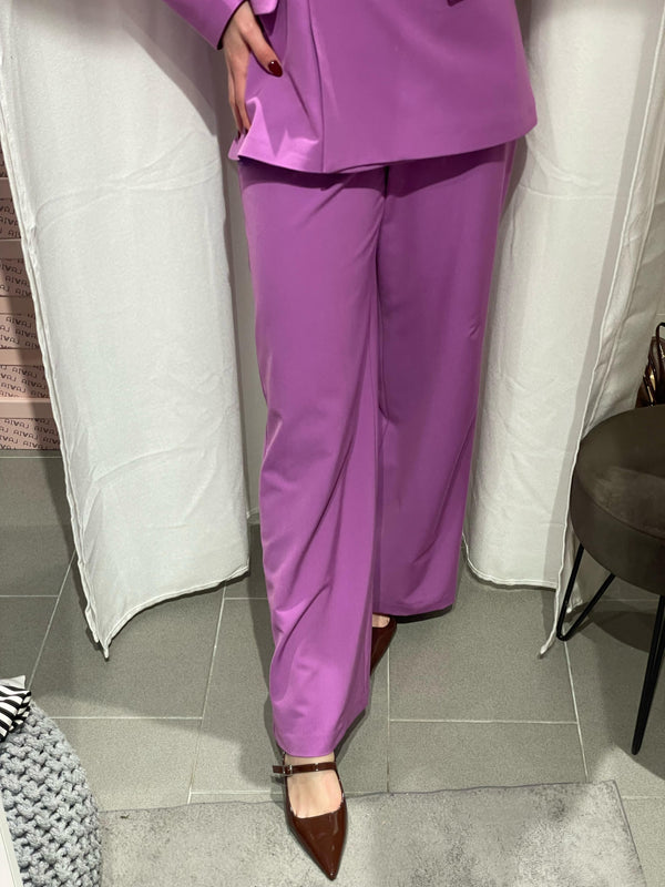 PANTALONE A PALAZZO CON CINTURA
