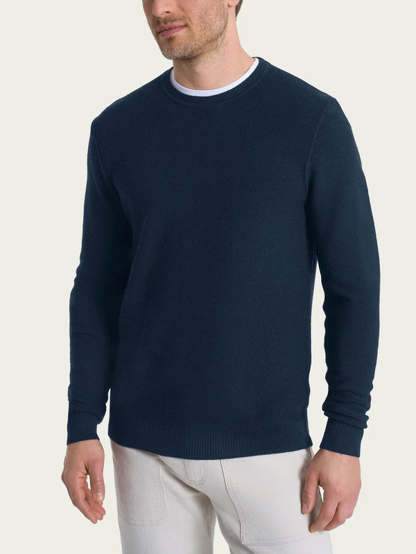MAGLIONE GIROCOLLO P/LINKS UOMO - PURA LANA MERINO